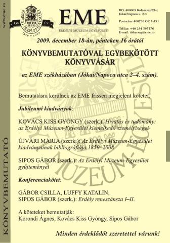 Könyvbemutatóval egybekötött könyvvásár