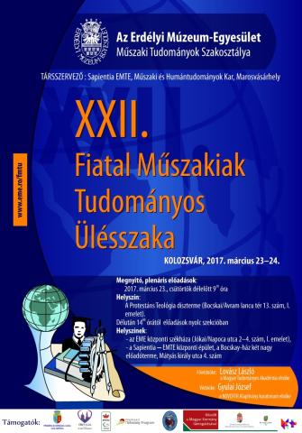 XXII. Fiatal Műszakiak Tudományos Ülésszaka