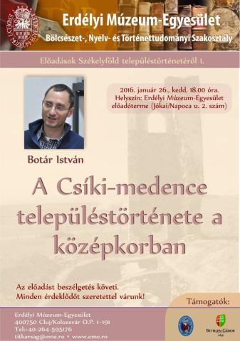 Botár István: A Csíki-medence településtörténete a középkorban