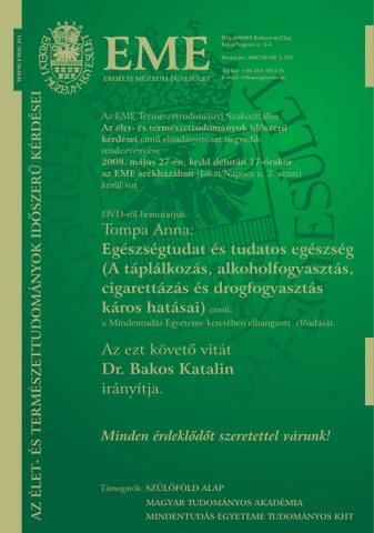 4. Az élet- és természettudományok időszerű kérdései