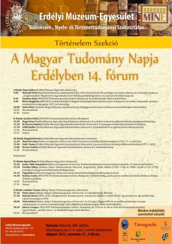 MTNE II. TÖRTÉNELEM SZEKCIÓ 