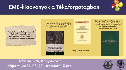 EME-kiadványok a Tékaforgatagban