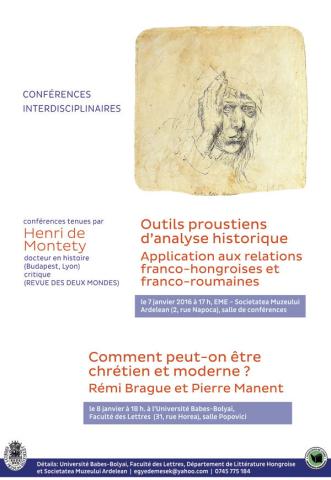 Henri de Montety: Outils proustiens d'analyse historique. Application aux relations franco-hongroises et franco-roumaines