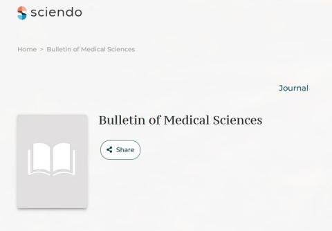 Megjelent az Orvostudományi Értesítő 2020, 93. kötet, 2. száma