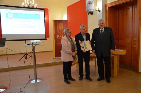 Jenei Dezső-emléklappal tüntették ki Sebestyén Pál György számítástechnikai mérnököt, egyetemi tanárt