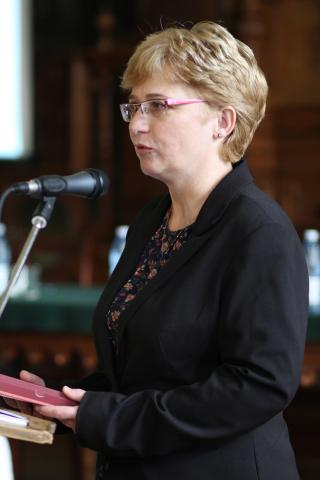 Sipos Emesét Gr. Mikó Imre-emléklappal tüntették ki