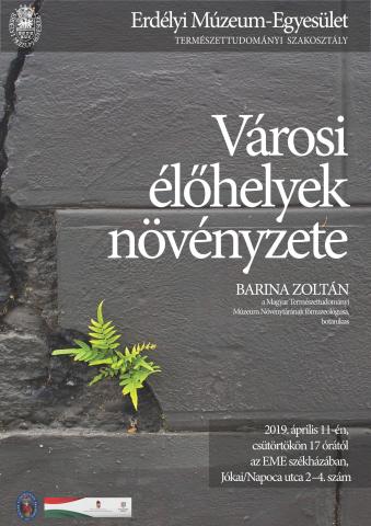 Barina Zoltán: Városi élőhelyek növényzete