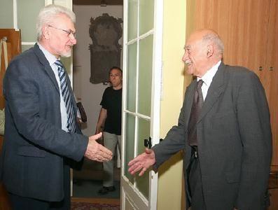 Kolozsváron a Magyar Tudományos Akadémia elnöke