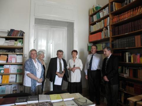 Maróth Miklós, akadémikus, az MTA alelnöke az EMÉ-nél