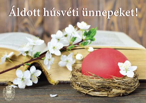 Áldott húsvéti ünnepeket kívánunk!