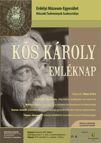 Kós Károly Emléknap születésének 130. évfordulója alkalmából