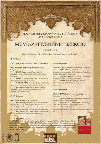 A Magyar Tudomány Napja Erdélyben  művészettörténeti szekció