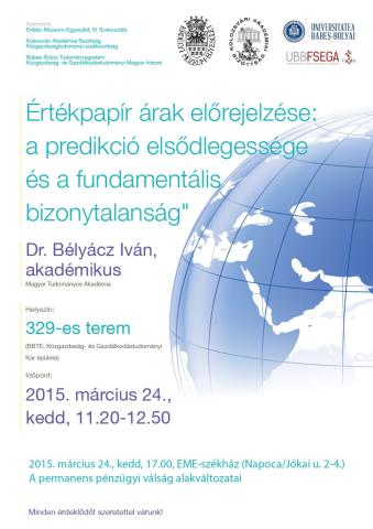 Dr. Bélyácz Iván: A permanens pénzügyi válság alakváltozatai