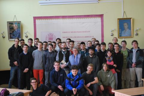 A Pannonhalmi Bencés Gimnázium diákjainak látogatása