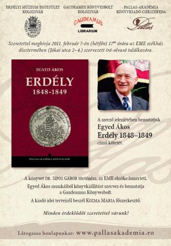 Egyed Ákos: Erdély 1848-1949