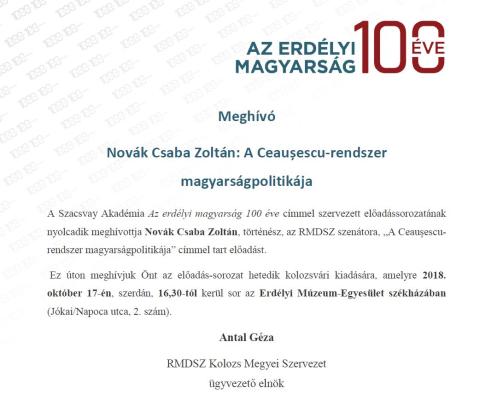 A Ceaușescu-rendszer magyarságpolitikája