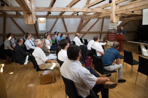 Hegyi Géza előadása a A recepta religiók évszázadai Erdélyben konferencián