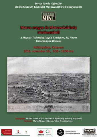 Emlékkonferencia Marosvásárhely szabad királyi városi rangra való emelésének 400. évfordulójára