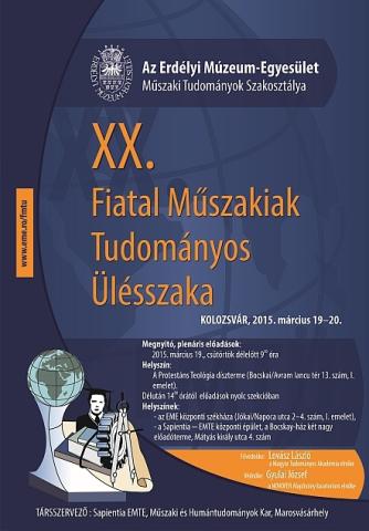 XX. Fiatal Műszakiak Tudományos Ülésszaka