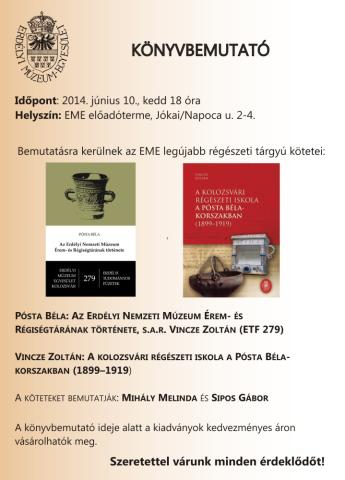 Régészeti témájú kiadványaink bemutatója