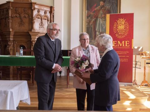 Az EME tiszteleti tagja lett Péter H. Mária