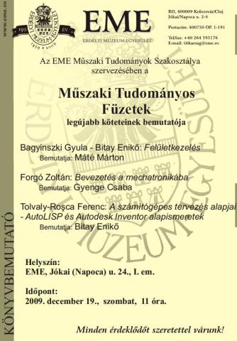 Erdélyi Múzeum Egyesület Műszaki Tudományok Szakosztálya