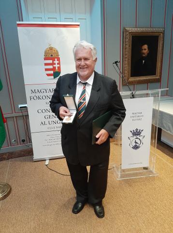 Magyar Arany Érdemkereszt kitüntetést kapott Kovács Kuruc János