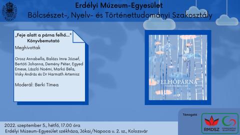 „Feje alatt a párna felhő..." Könyvbemutató