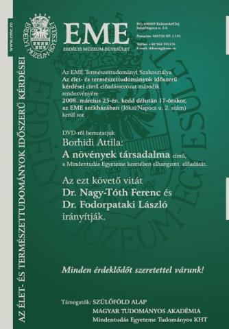 2. Az élet- és természettudományok időszerű kérdései