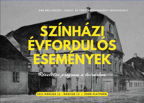 Színházi évfordulós események