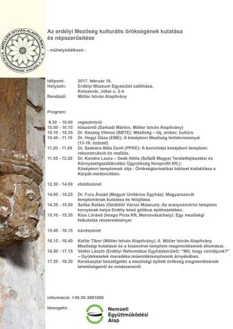 Konferencia a Mezőség középkori épített örökségéről