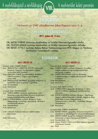 A nyelvföldrajztól a névföldrajzig VIII. A nyelvterület keleti peremén