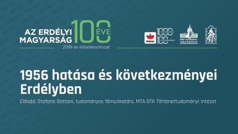 Stefano Bottoni: 1956 hatása és következményei Erdélyben