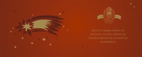 Áldott karácsonyt és boldog új évet kíván