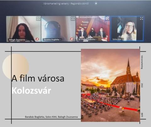 Harmadik díjat nyertek a BBTE turizmusföldrajz szakos hallgatói a regionális városmarketing versenyen