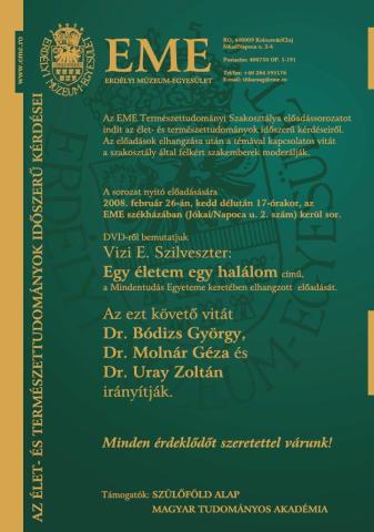 1. Az élet- és természettudományok időszerű kérdései
