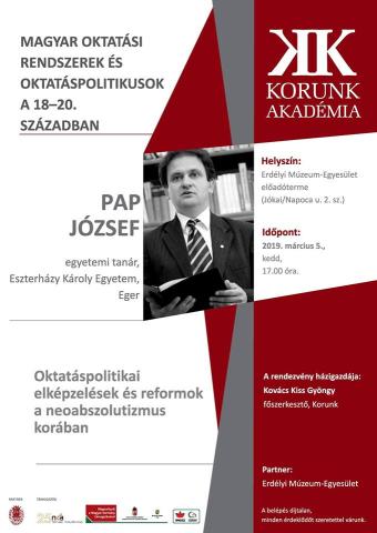 Pap József: Oktatáspolitikai elképzelések és reformok a neoabszolutizmus korában
