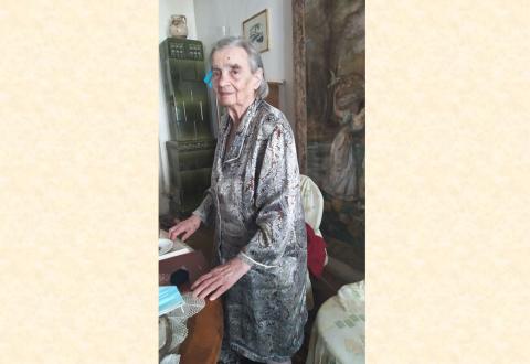 Simon Katalin köszöntése 100. születésnapján