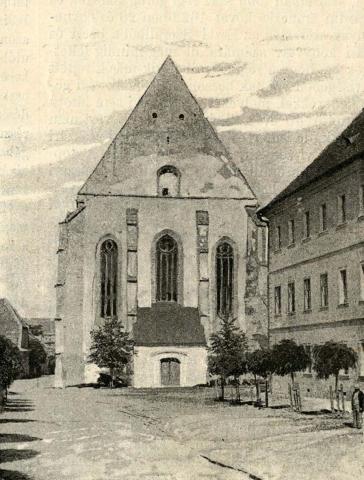 A Farkas utcai református templom (1889) forrás: Zakariás Erzsébet Képek: Táj- és kultúrtörténet képekben, 9. melléklet