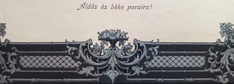 Részlet egy gyászjelentésből az EME gyászjelentés gyűjteményéből